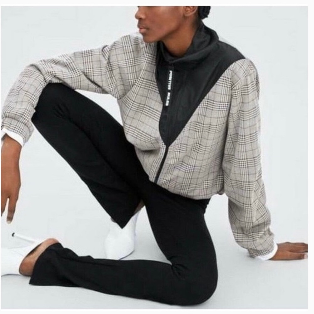 Zara Laid Full Zip Jacket